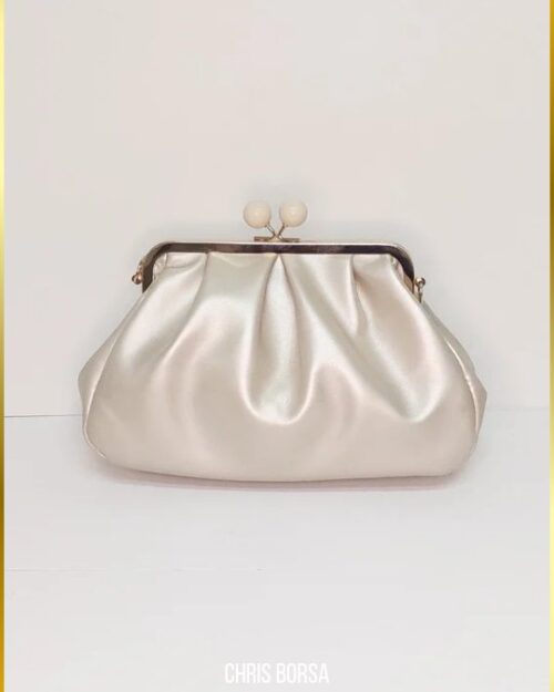 Γυναικεία Τσάντα Clutch Χειρός Χρυσή