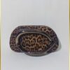 Τσαντάκι Λεοπάρ Clutch με Μεταλλική Λαβή